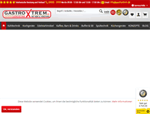 Tablet Screenshot of gastroxtrem.de